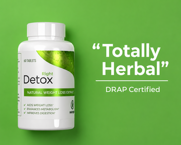 Detox Right By Nutright | Its 100% Organic And Plant-Based Natural | Daily Detox & Premium Herbal WellnessWellness
