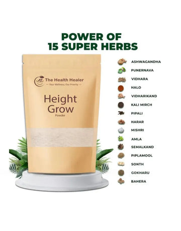 Height Grow Powder – Natural Height Growth & Bone Strength Formula